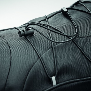 Logo trade promotional giveaways image of: 600D RPET backpack